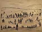 Sunday Afternoon, Lowry original signed limited edition lithograph