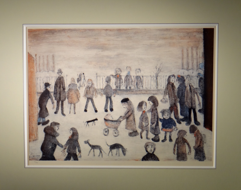 lowry, the park, limited edition print